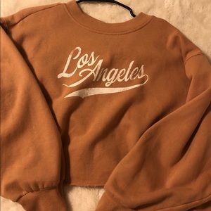 Crop sweatshirt